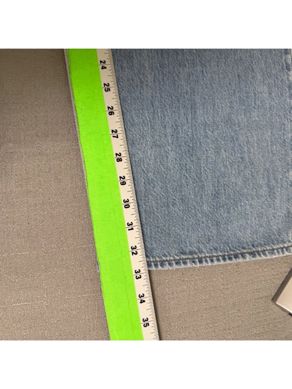 NWT Madewell The Perfect Vintage Wide-Leg Jean Women's Size 27 Tall Casual - Picture 9 of 16